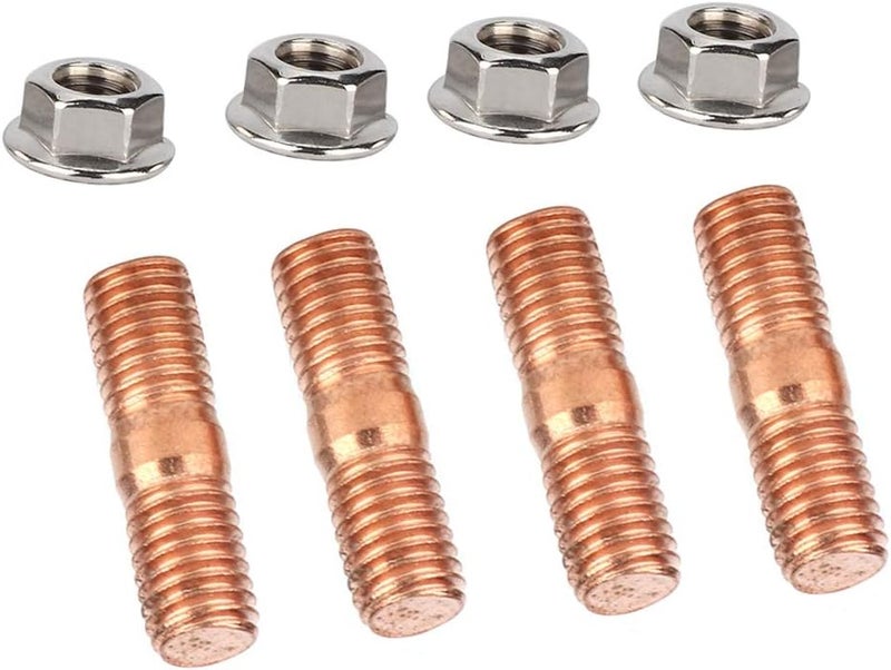 Chazcool طقم مسامير توربو، مسامير رأس برغي m10x1.50 خيوط طقم مسامير توربو T3 T4 T6 صامولة فلانج - Image 4